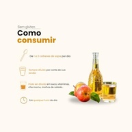 Vinagre de Maçã Orgânico 4,2% acidez 450ml - 4 Estações - imagem 3