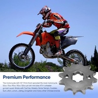 Roda Dentada Dianteira 420 12T 17mm para Motos 125-160cc - Compatibilidade Ampla - imagem 5