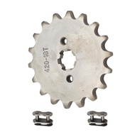 Roda Dentada Dianteira 18T 17mm para Corrente 420 - ATV, Pit Bike, Quad e Buggy - imagem 1