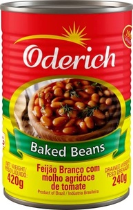 Feijão Branco ao Molho Agridoce de Tomate 420g (Baked Beans) (4 X 420g) - imagem 3