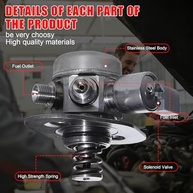 Bomba de Combustível Alta Pressão para BMW 228i, 328i, 428i, 528i e mais (2.0L L4) - Substituição OEM - imagem 5
