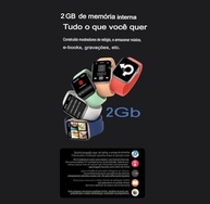 Smartwatch Microwear W10 Pro Mini 42mm AMOLED: GPS, NFC, ChatGPT e Brindes Exclusivos | Pulseira Fina (Rosa) - imagem 4