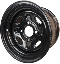 Sedona Aço 12X7 4/110 4+3 BLK dianteiro/traseiro - imagem 4