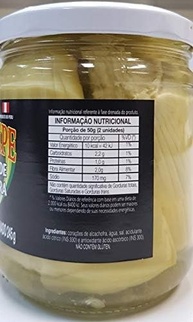 Coração de Alcachofra em Vidro 430g (245g Drenados) "Don Pepe" - imagem 2