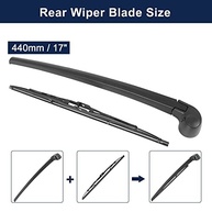 Braço Limpador Para-brisa Traseiro Audi Q7 2006-2015 - 440mm 17" X AUTOHAUX - imagem 3