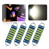 Lâmpadas LED LUYED 44mm: Iluminação Super Brilhante e Durável para Seu Carro (Pacote com 4) - imagem 1