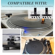 Dobradiças de Proteção Contra Poeira para Technics SL1200 MKII/MK II (45°) - Kit 2 Peças - imagem 3
