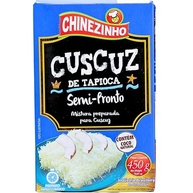 Chinezinho Cuscuz De Tapioca Semi-Pronto 450 Gramas - imagem 2