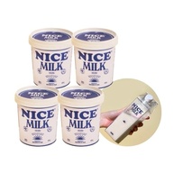 kit 4 Leite Vegetal Concentrado de Castanha de Caju Nice Milk 450g + Garafa Acrílico 500ml - imagem 2
