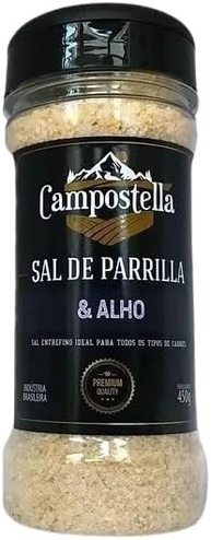 Sal De Parrilla E Alho 450g Campostella - imagem 1