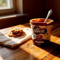 LA GANEXA Pasta De Amendoim Sabor Cookies 450G - imagem 4