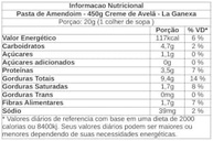 Pasta de Amendoim Integral Gourmet (450g),Creme de Avelã - imagem 2