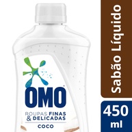 Omo Coco: Kit 4 Lava Roupas Delicadas 450ml - imagem 2