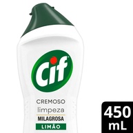 CIF Cremoso Limão: Kit com 2 Limpadores 450ml - imagem 2