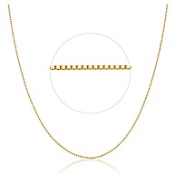 Corrente Veneziana 18k: Elegância em 45cm - imagem 2