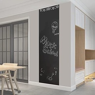 Adesivo Lousa Quadro Negro Preto Fosco 2m x 45cm - Autoadesivo para Paredes | Transforme Qualquer Espaço em Área de Criatividade - imagem 3