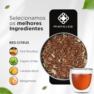 Moncloa Chá Infusão Rooibos Red Citrus Pouch 45G - imagem 4