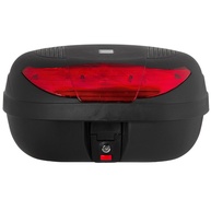 Bauleto Universal Moto 45L Preto: Segurança, Espaço e Estilo para Sua Viagem - imagem 1