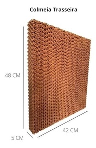 Kit Filtro Colmeia para Climatizador 3 Peças - Placas Evaporativas para 45L, 70L e 100L - imagem 5