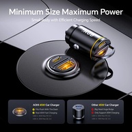 Carregador Automotivo 45W AOHI: Turbo para Seus Dispositivos! - imagem 2