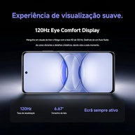 Celular Realme C75x 128GB Azul: Resistência IP69 e Carregamento Rápido 45W - imagem 3