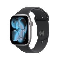 Apple Watch Series 11 GPS + Cellular 46mm Alumínio Cinza Sideral | Bracelete Preta P/M - imagem 2
