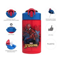 Garrafa de Água Infantil Homem-Aranha Zak Designs - 473ml com Tampa à Prova de Vazamento - imagem 5