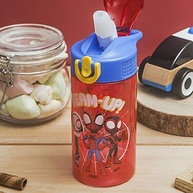 Garrafa Infantil Marvel Spider-Man 473ml - Zak Designs com Tampa de Bico e Alça - imagem 3