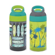 Garrafa Infantil Riverside Beach Life 473ml com Canudo - Conjunto com 2 Unidades - imagem 2