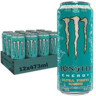 Pack de Monster Mango Loco Ultra Fiesta Zero Açúcar 473ml - Unidade 6 unidades - imagem 2