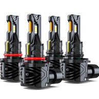 Kit 4 Lâmpadas LED Toyota Corolla 2001-2013: 48000 Lúmens, 800% Mais Brilho - Farol Alto e Baixo - imagem 1