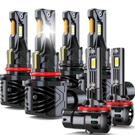 Kit 6 Lâmpadas LED Farol Alto/Baixo/Neblina Chevy Camaro 98-02 48000 Lúmens 800% Mais Brilho - imagem 1