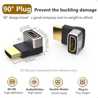 Adaptador HDMI 2.1 8K UHD 48Gbps - Ângulo Reto 270° MyNest® (Para Baixo) - imagem 3