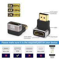 Adaptador HDMI 8K 2.1 48Gbps 90 Graus: Conexão Rápida e Compacta - imagem 3
