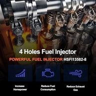 Kit 8 Injetores de Combustível HiSport para Chevrolet/GMC Trucks 4.8L/5.3L V8 (1999-2000) - Peça de Reposição OE 17113582 - imagem 4