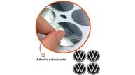 Kit 4 Emblemas Resinado Preto/Prata 48mm para Calotas VW - Polo, Gol, Fox, Up e Mais! - imagem 5