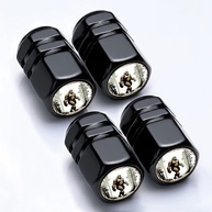4ack Tampas de Válvula Bigfoot Sasquatch para Carros, Motos e Bikes - Estilo Único! - imagem 1