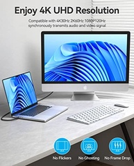Cabo USB C para HDMI 4K 2m Vention: Conecte Seu Notebook e Monitore com Qualidade Superior - imagem 3