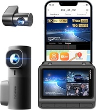 DDPAI Z60: Câmera Veicular 3 Canais 4K com GPS, Wi-Fi 5GHz e Visão Noturna AI-ISP 2.0 - imagem 2