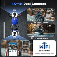 Central Multimídia 20,6cm para Moto: Carplay 4K, Câmeras Duplas e Android Auto - imagem 3