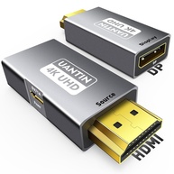 Adaptador UANTIN HDMI para DisplayPort 4K 60Hz: Conecte seu PC/Console à Tela Perfeita! - imagem 1