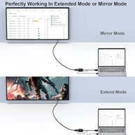 Adaptador HDMI para DisplayPort 4K: Conexão Confiável e Imagem Nítida - imagem 5