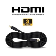 Cabo HDMI 3 Metros 4K Ultra HD: Imagem Incrível com Nylon Trançado e Versão 3.0 Reforçada - imagem 4