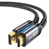 Cabo DisplayPort para HDMI JSAUX 4K 1.6m - Conexão UHD Perfeita para Seus Dispositivos - imagem 2