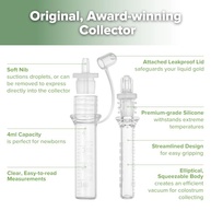 Haakaa Coletor de Colostro 4ml - 6 Peças + Estojo | Silicone Seguro 100% para Bebês - imagem 5