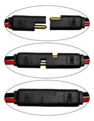 Chicote Conector Plug 2 Vias 4mm: Conexão Segura e Profissional para Seus Falantes - imagem 2