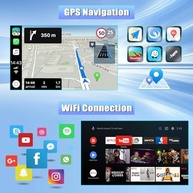Central Multimídia Android 7" para Toyota 4Runner, Tundra, Sequoia e RAV4: Carplay, Android Auto e Câmera de Ré - imagem 5