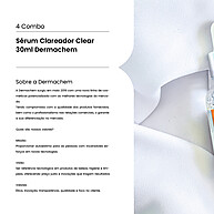 Clear Dermachem: Kit Clareador Facial 4x30ml - imagem 2