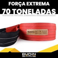 Cinta de Reboque e Arraste 70 Ton x 10m Plana: Essencial para 4x4, Trilhas e Caminhões Pesados - imagem 5