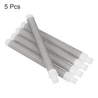 Filtros para Pistola de Pulverização Sem Ar - 5 Unidades, Aço Inox, 60 Mesh, 110mm x 10mm - imagem 4